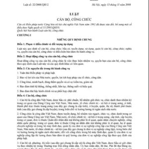 luật cán bộ công chức bản full file pdf