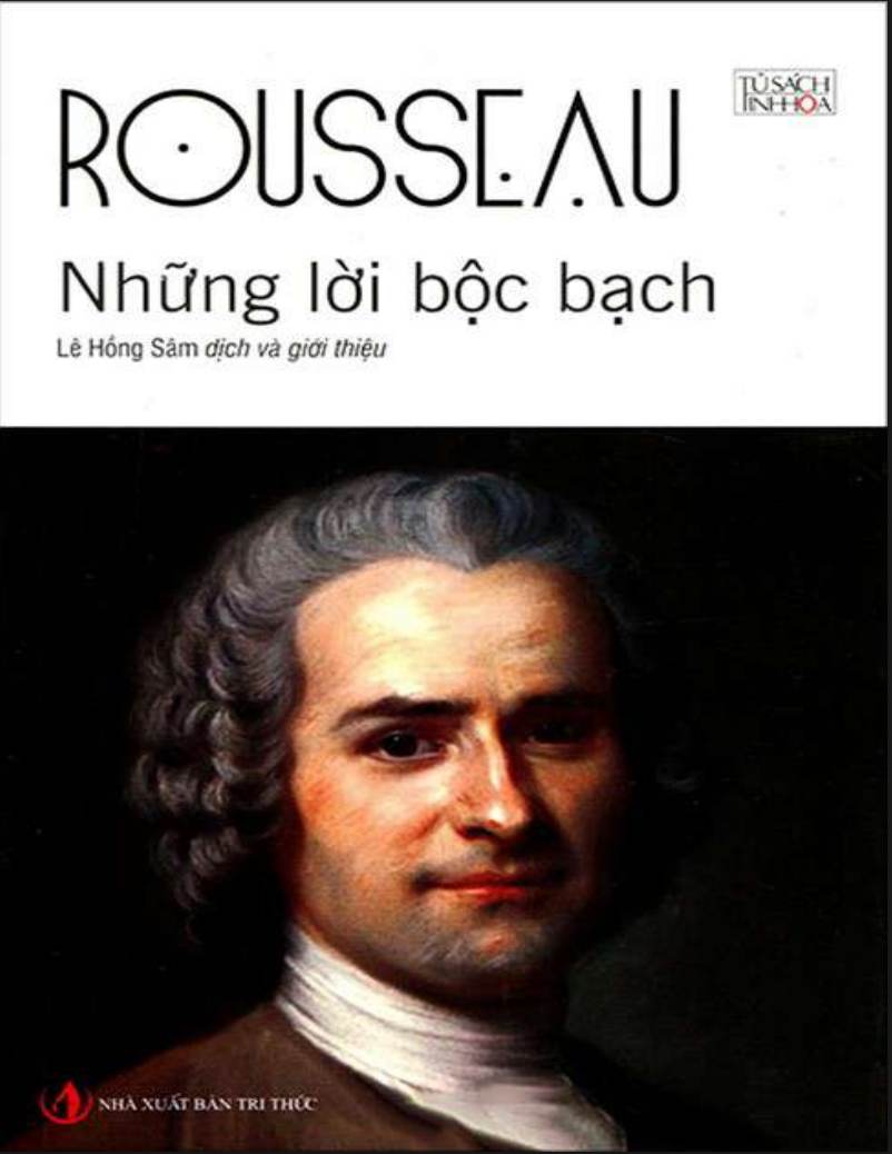 Những Lời Bộc Bạch Jean-Jacques Rousseau pdf file
