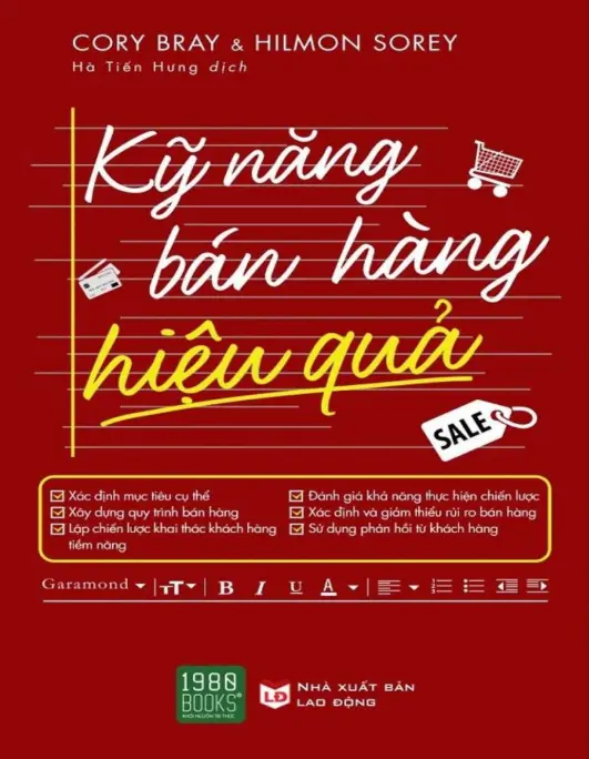 Kỹ Năng Bán Hàng Hiệu Quả Hilmon Sorey